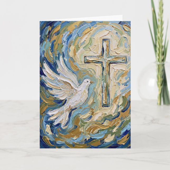 Risen Wings of Hope Easter Card (Front)