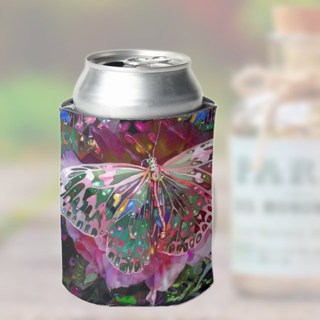 Rising Dawn Butterfly Can Cooler (Creator Uploaded)
