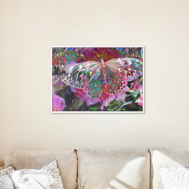 Rising Dawn Butterfly  Canvas Print (Creator Uploaded)
