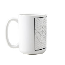 Rising Deosil Fibonacci Spiral Mug