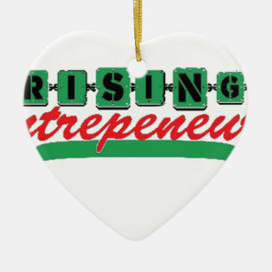 RISING ENTREPRENEUR CERAMIC ORNAMENT