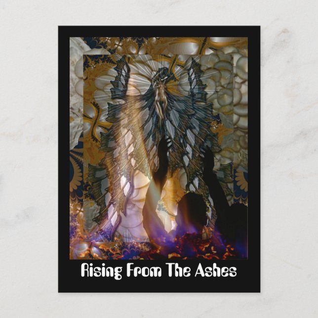 Rising From The Ashes Postcard (Front)