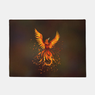 Rising Phoenix Bird Doormat