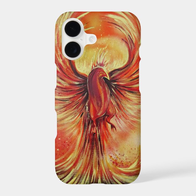 Rising Phoenix Fire Bird Bold Flame Magical (Back)