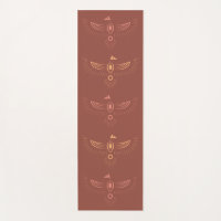 Rising Phoenix Yoga Mat in Clay