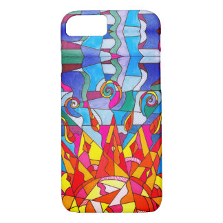 Rising Sun Abstract iPhone iPad Case