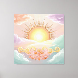 Rising Sun   Canvas Print