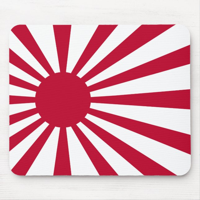 Rising Sun Flag Mouse Pad (Front)