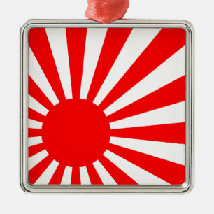 Rising Sun Metal Ornament