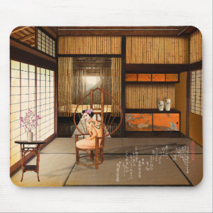 Rising Sun Mouse Pad