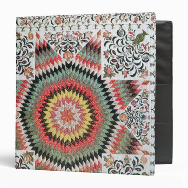 Rising Sun' or 'Star of Bethlehem' Binder (Front/Inside)