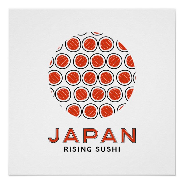 Rising Sushi Poster (Front)