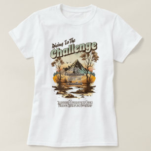 Rising to the Challenge CC Community Homeschool T-Shirt