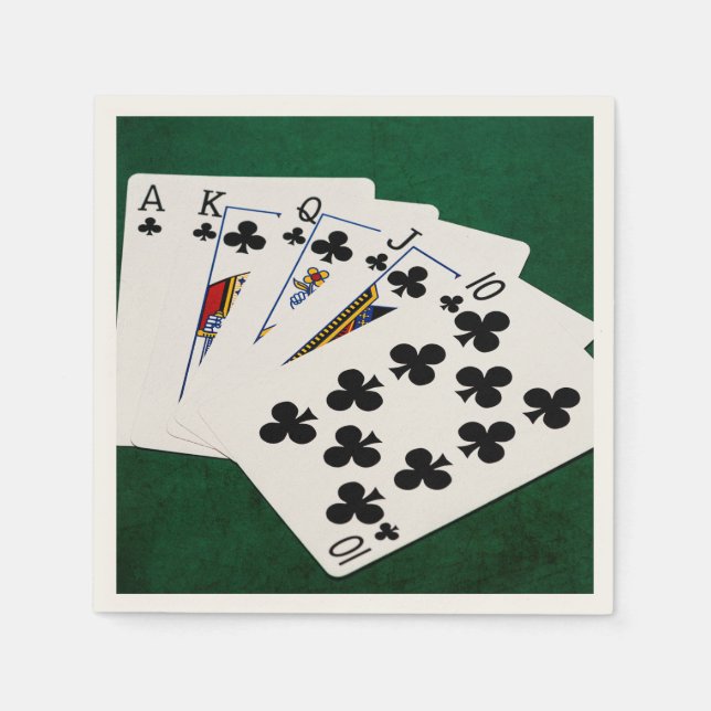 risk, good+luck, style, fashion, game, western, ca napkin (Front)