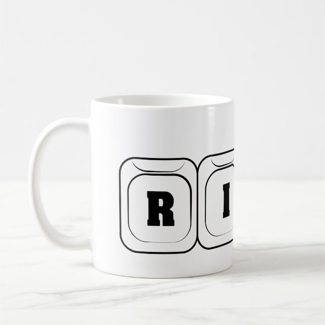 Risk or Rich Coffee Mug (Left)