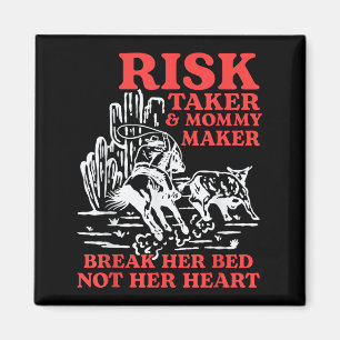 Risk Taker & Mommy Maker Break Her Bed Not Her Magnet