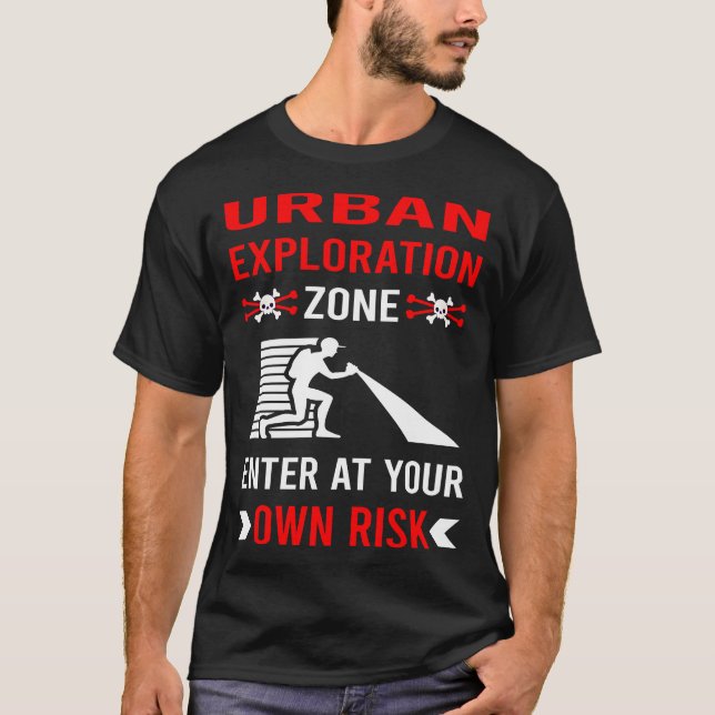 Risk Zone Urban Exploration T-Shirt (Front)