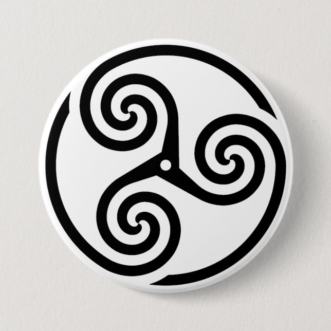 riskelion 3 inch round button (Front)