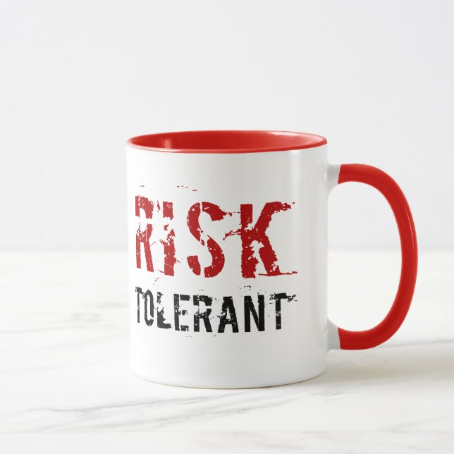 Risque tolérant - tasse (Droite)