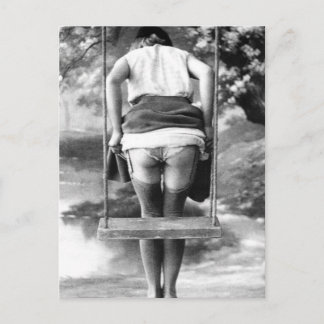 Risqué Vintage  photo Postcard