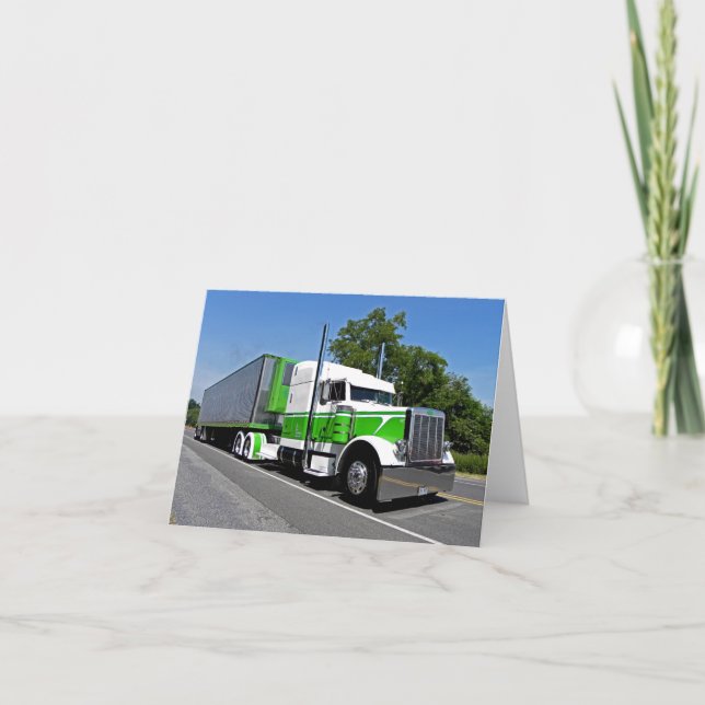 Rissler White & Green 379 Note Card (Front)