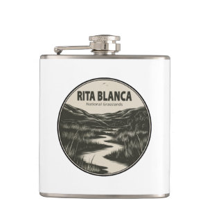 Rita Blanca National Grasslands Stream Hip Flask