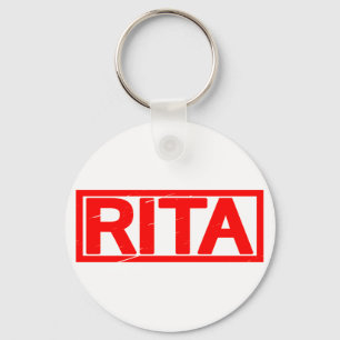 Rita Stamp Keychain