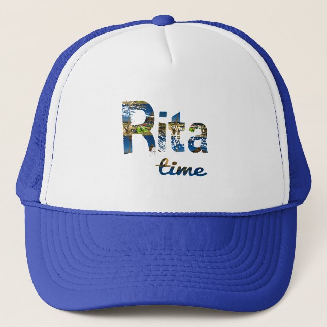 Rita Time Trucker Hat (Front)