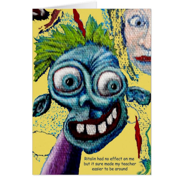 Ritalin et mon professeur (Devant)