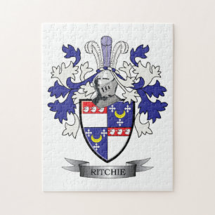 Ritchie Family Crest Coat of Arms Jigsaw Puzzle