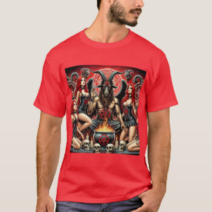Ritual of Power: The Irony of Baphomet T-Shirt