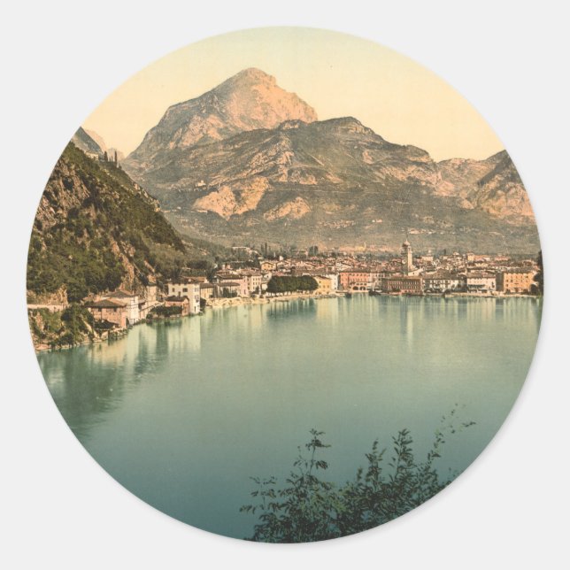 Riva del Garda I, Trentino-Alto Adige, Italy Classic Round Sticker (Front)