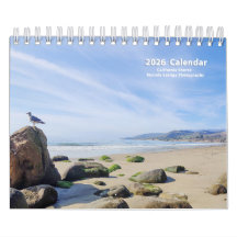Rivages de Californie Calendrier 2026