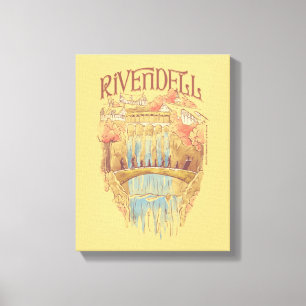 RIVENDELL™ Fellowship Watercolor Illustration Canvas Print