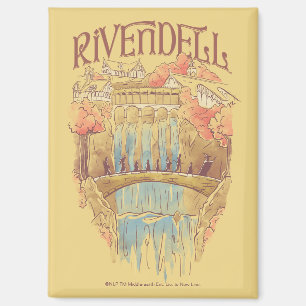 RIVENDELL™ Fellowship Watercolor Illustration Magnet