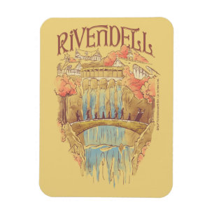 RIVENDELL™ Fellowship Watercolor Illustration Magnet