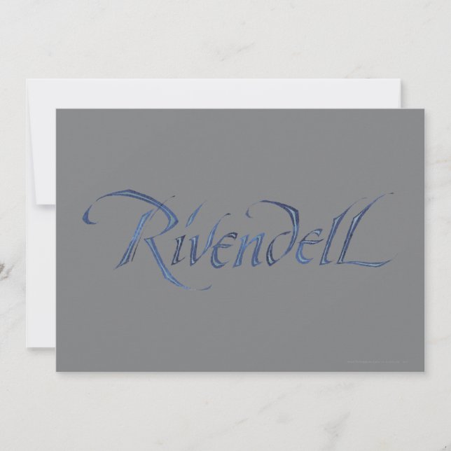 Rivendell Name Textured (Front)