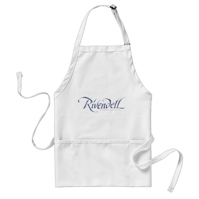 Rivendell Name Textured Standard Apron (Front)