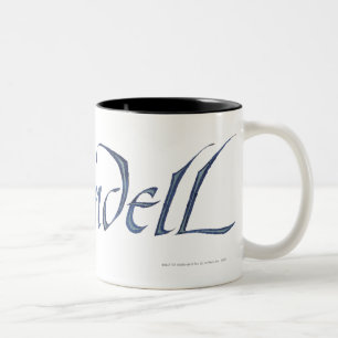 Rivendell Name Textured Two-Tone Coffee Mug