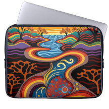 River, Aboriginal, dreamtime.