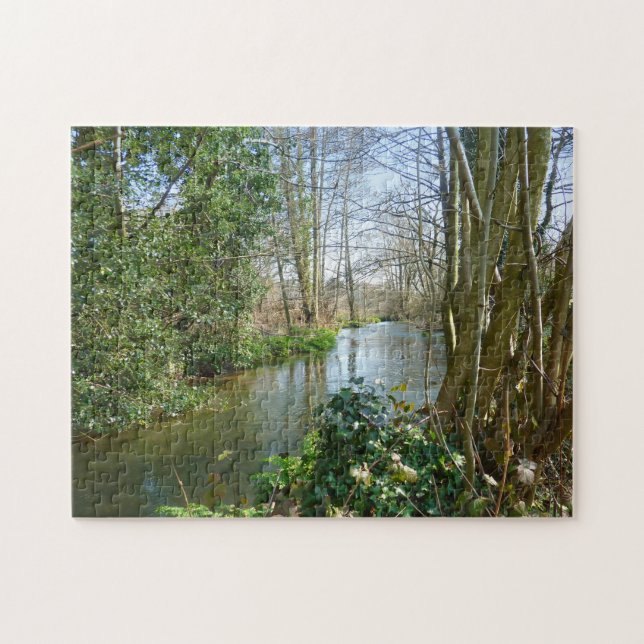 River Allen Sandleheath spring jigsaw puzzle (Horizontal)