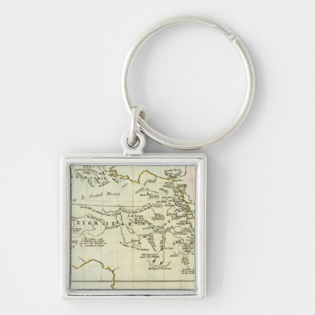 River and Mountains of Africa Keychain (Front)