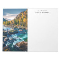 River and Mountains Scenic Photo
