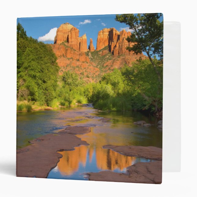 River at Red Rock Crossing, Arizona Binder (Front/Inside)
