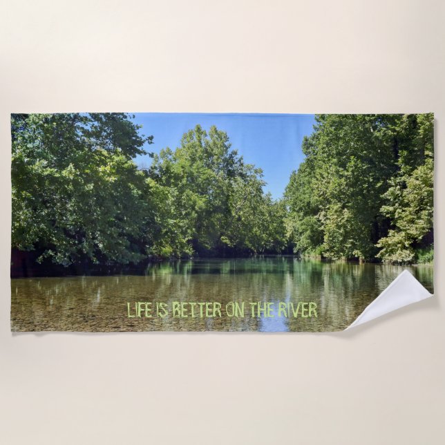 River Beach Towel (Front)