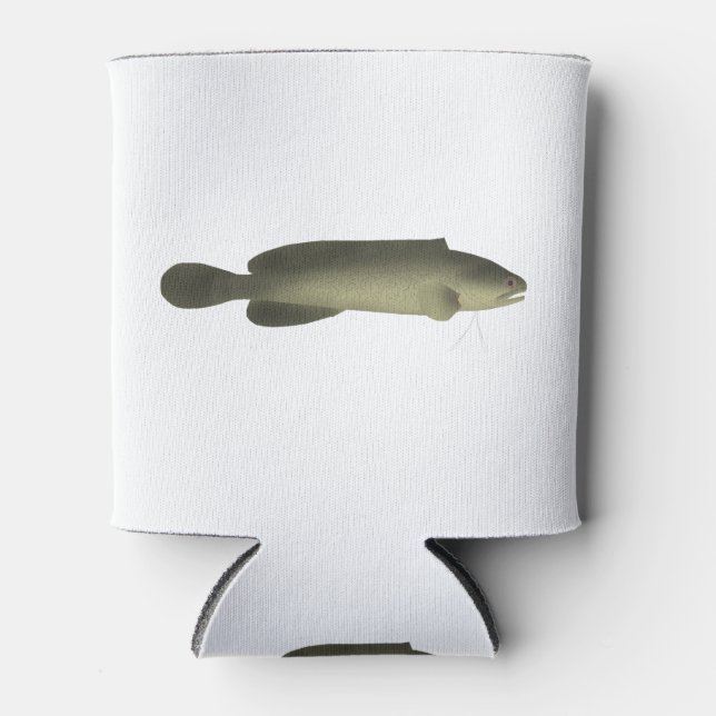 River Blackfish Print, Value Poster Paper (Matte) Can Cooler (Front)
