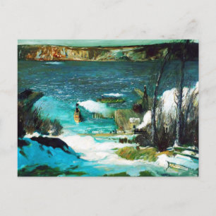 River by George Wesley Bellows Postcard