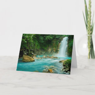 River Celeste Falls Card