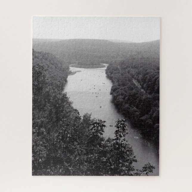 River Circle Jigsaw Puzzle (Vertical)
