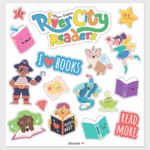 River City Readers Sticker Sheet XL